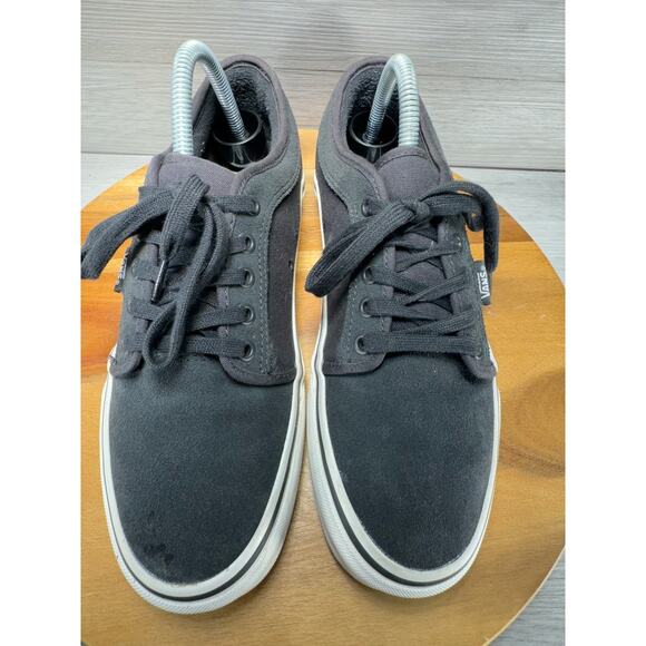 VANS PRO Authentic Fat Tounge Grey Suede Low-Top Skate Sneakers men 7 - Picture 4 of 10